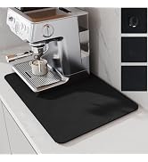 LIMNUO Coffee Mat - Absorbent Dish Drying Mat for Countertops, Fits Under Coffee Maker, Machine, ...