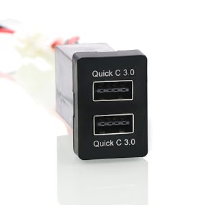 Dual QC3.0 Charging Ports
