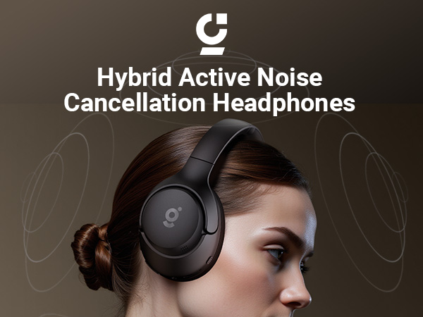 Hybrid Active Noise Cancelling Headphones
