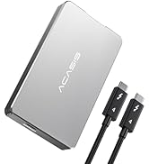 ACASIS 40Gbps M.2 NVMe SSD Enclosure, Tool Free Installation, TBU 401 for M1 M2 Pro/Max, Compatib...