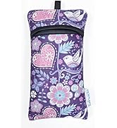 Tainada Men Women Neoprene Carry Bag Phone Sleeve Pouch with Carabiner &amp; Neck Lanyard for iPhone ...