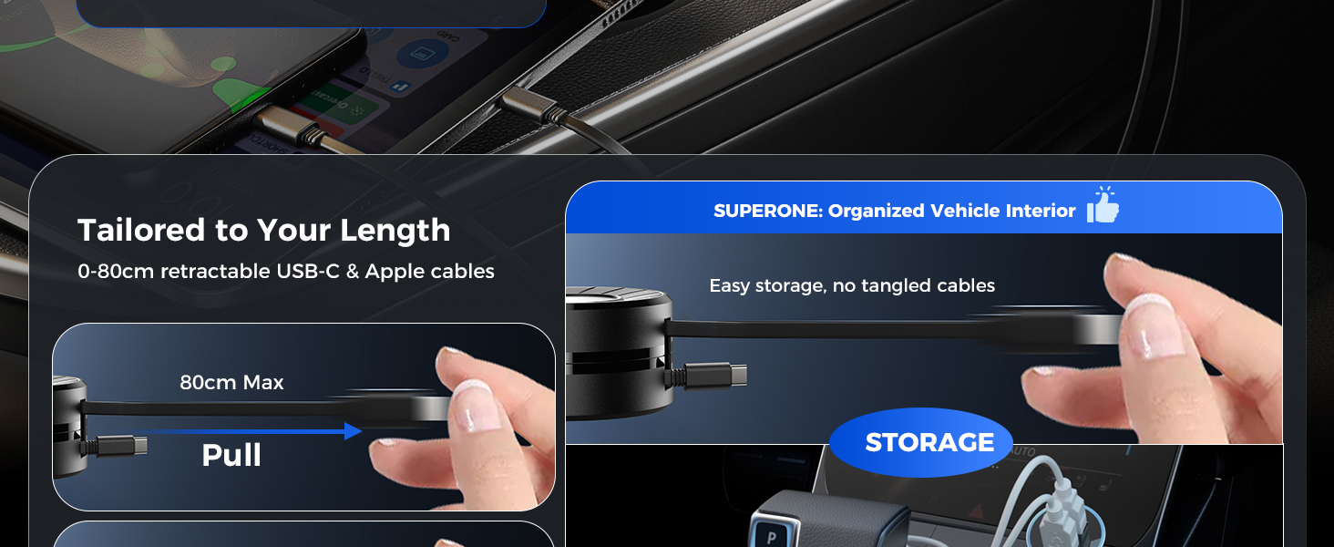 retractable car charger