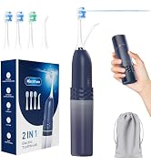 Marchpower Upgraded 2-in-1 Electric Toothbrush with Water Flosser, Ultrasonic Cleaning &amp; 3+4 Smar...