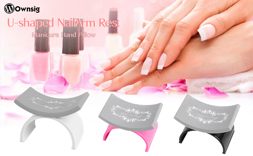 nail arm rest nail hand pillow