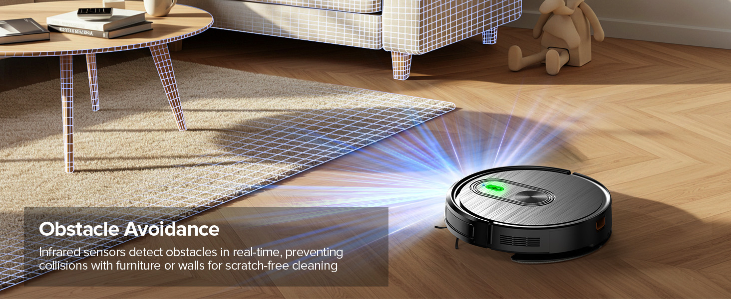 robotic vacuum and mop combo