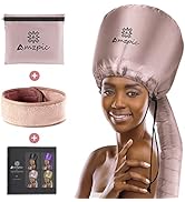 Bonnet Hood Hair Dryer Attachment - Soft, Adjustable Extra Large Bonnet Hair Dryer for Speeds Up ...