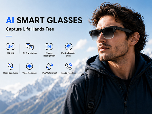 Smart Glasses with Camera