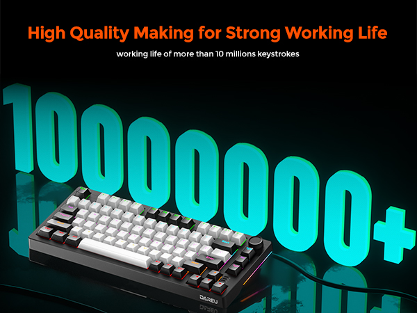 75% wired gaming mechanical keyboard