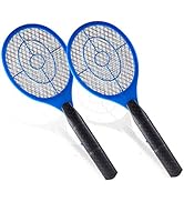 PIC Twin Pack Mosquito & Flying Insect Handheld Bug Zapper Racket