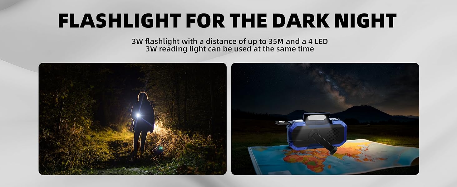 battery operated radio for power outages