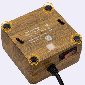 wood grain power bar