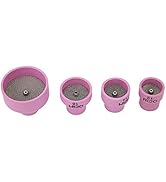 Alumina Ceramic Welding Cup Set,Ceramic Welding Cup Set Alumina Torch Gas Lens Kit Industrial Sup...