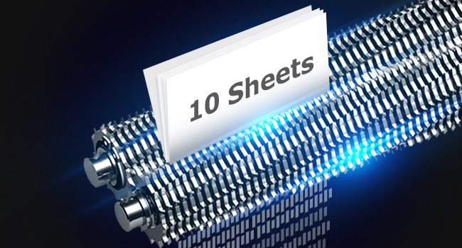 10 sheet