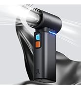 JISULIFE Portable Handheld Turbo Fan, 100 Speeds Adjustable Mini Personal Fan, 9000mAh USB Rechar...