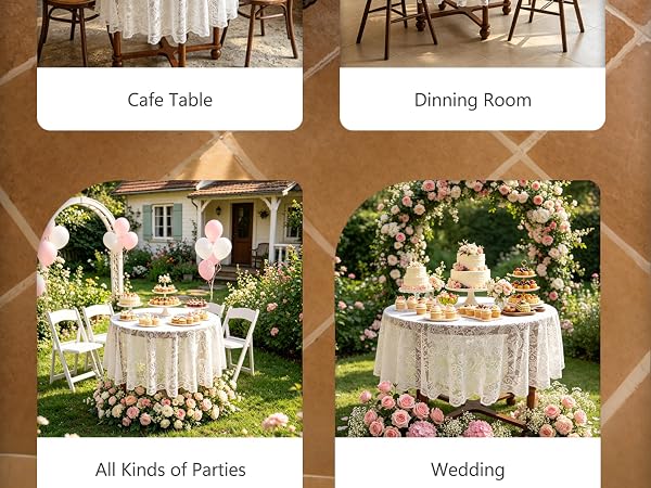 garden party tablecloth