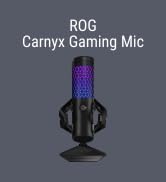 ASUS ROG Carnyx USB Gaming Microphone (25mm Condenser Capsule, 192kHz/24-bit, Cardioid, high-Pass...