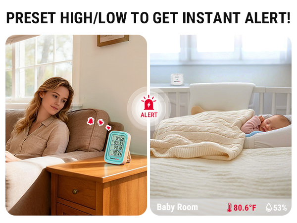 indoor out door thermometer wireless outside thermometer large easy to read outdoors thermometers