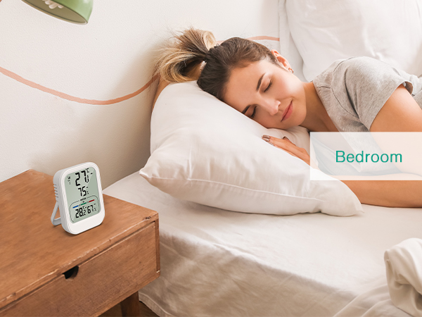 Digital Thermometer Hygrometer, Wireless Indoor Outdoor Thermometer