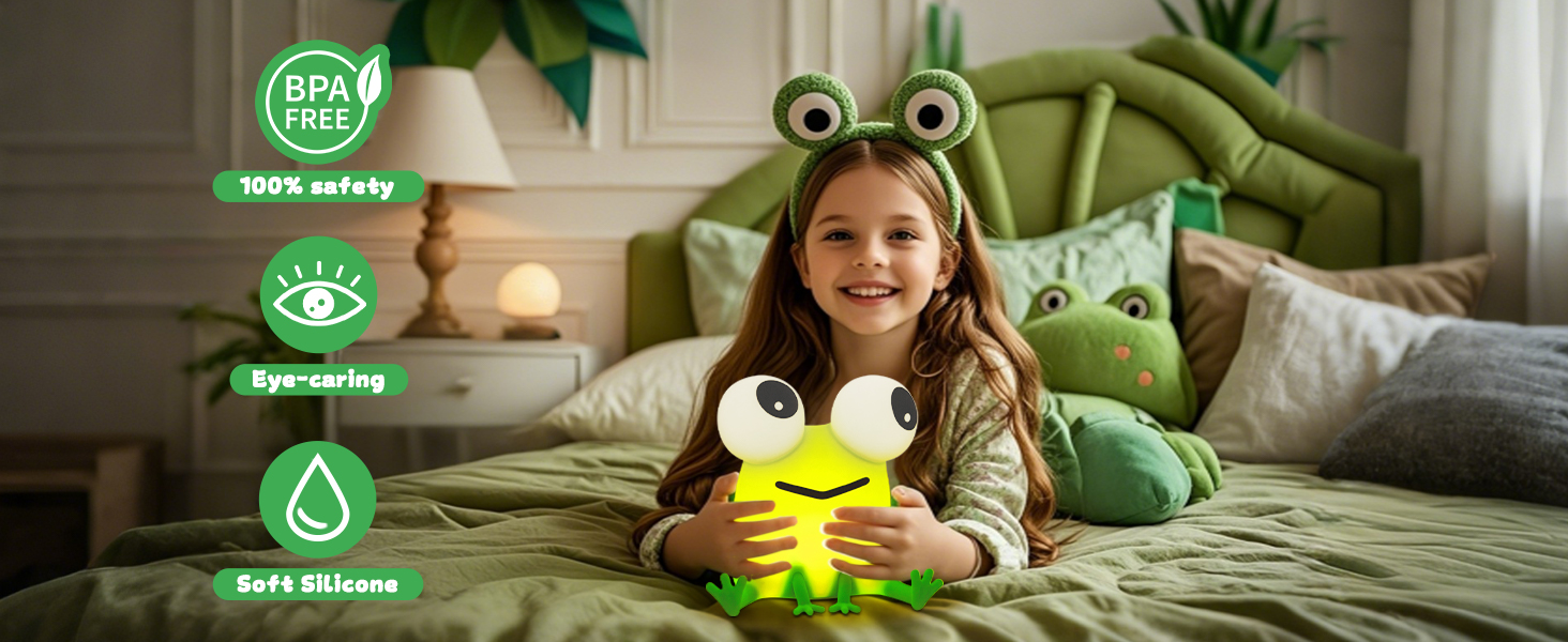 frog night light