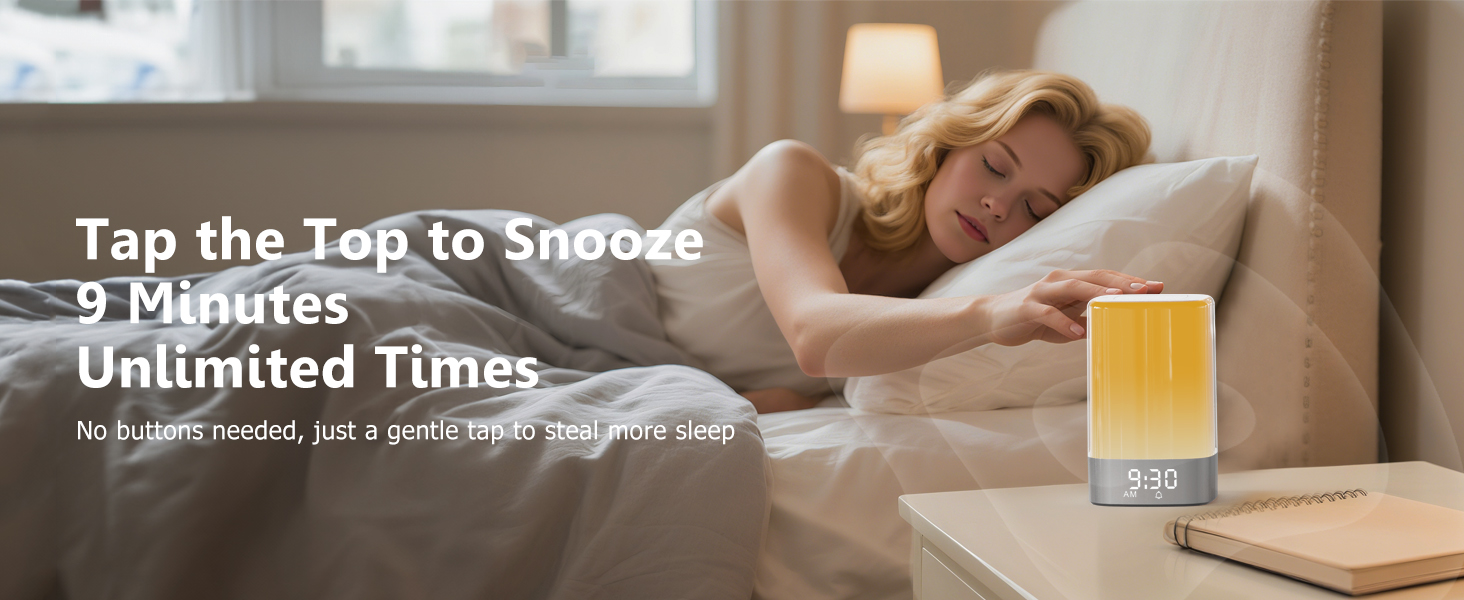 Tap the Top to Snooze 9 Minutes Unlimited Times