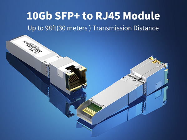 10gb sfp+ to rj45 module transceiver 30m 98ft_