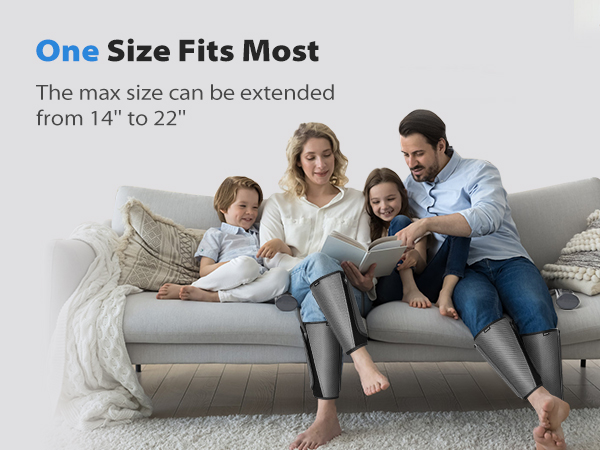 wide calf leg massager