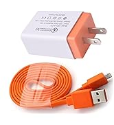 Replacement USB Charging Cable Cord Wall Charger Compatible with JBL Charge 3, Flip 4, Pulse 2, F...