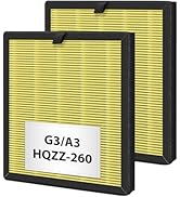 2 Pack G3 A3 Pet Filter Replacement For AMEIFU G3 Sferf-30(FXAP2W) Air Cleaner Puri-fier. Fit For...
