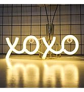 ENUOLI LED Neon Signs,11.8"x3.9" Sign Light USB/Battery Operated Wall Hanging Sign Lover Hug Wall...