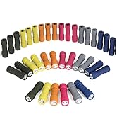 SEAMAGIC 36-Pack Small Flashlights Set, Super Bright 100 Lumen LED Flashlight Pack with 108-Piece...