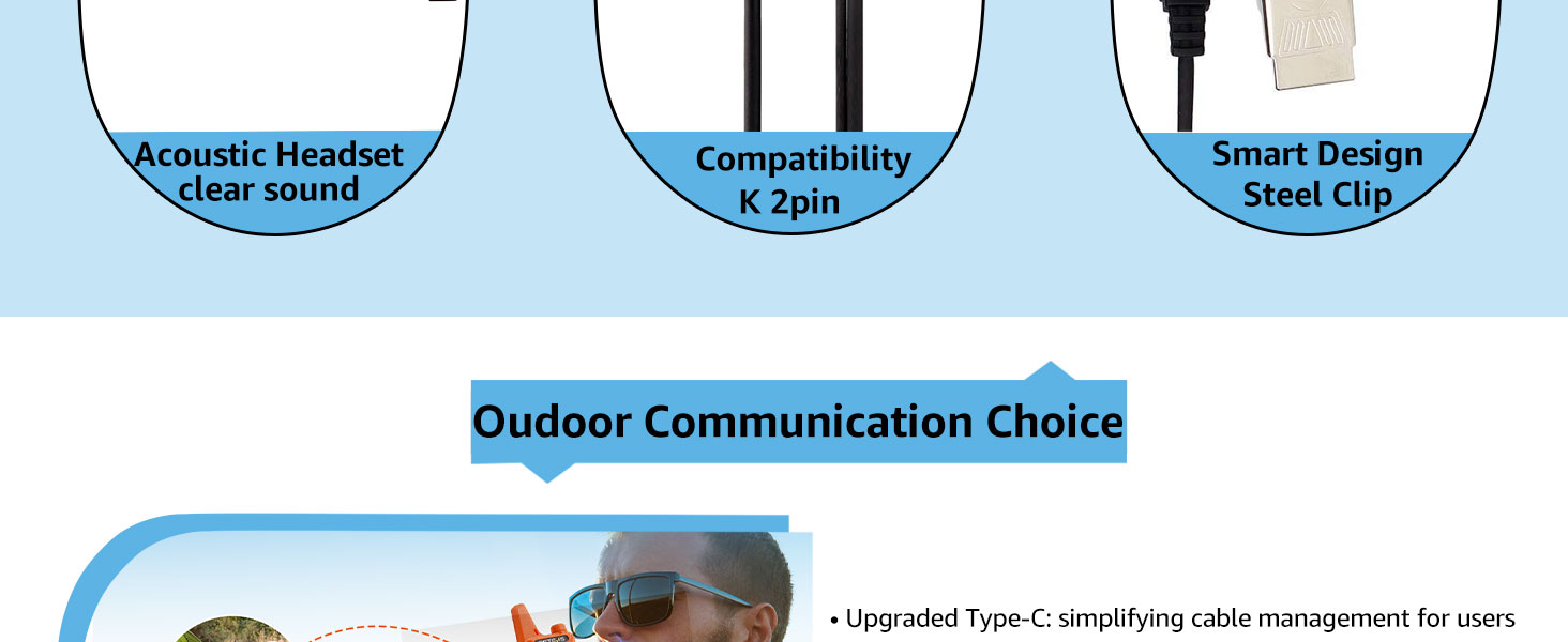 retevis rt22 walkie talkies for Family Outdoor Camping Hiking Trip
