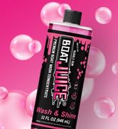 boat wash and shine soap concentrate wax shampoo