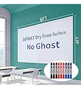 Whiteboard Wallpaper, White Board Stickers, Dry Erase Paper, Peel and Stick White Erase Boards fo...