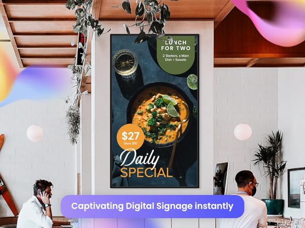 Mandoe’s intuitive content creation tool with customizable templates for various business industries