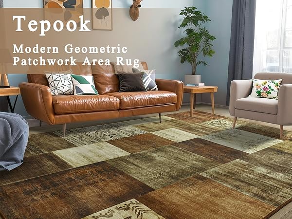 brown rugs for living room