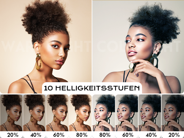 video conference light