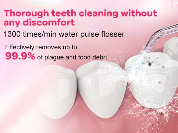 Water picks for teeth cleaning and flossing-effectively cleaning