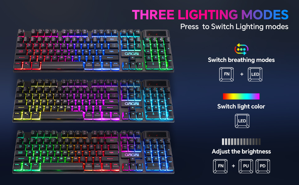 keyboard gaming pc gaming keyboards light up keyboard teclado gamer teclado