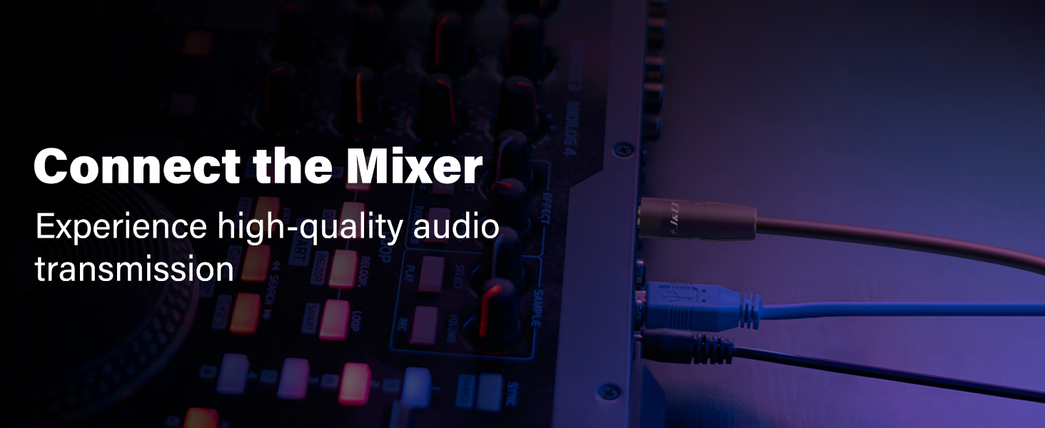 DJ Controllers,speakers,amplifier,1/8 to 1/4 audio cable