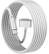 Aripps 140W USB-C to Magnetic 3 Cable (6.6FT, Sliver) Fit for MacBook Air Charger Mag-Safe Gen 3 ...