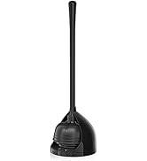 uptronic Toilet Plunger with Holder, Unique Plunger with All-Angle Design, Plungers for Bathroom ...