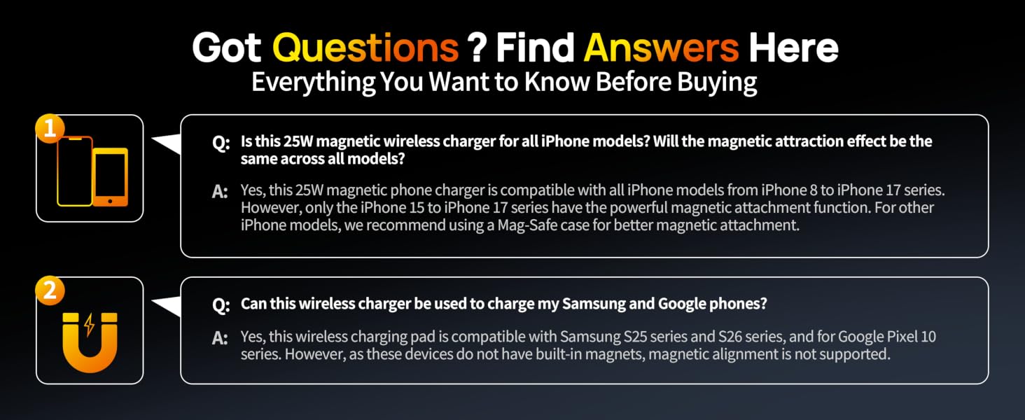 25W magsafe charger