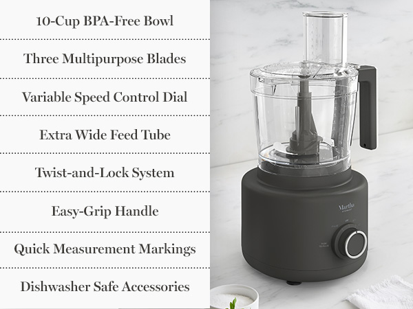 martha stewart, electrics, Food Processor