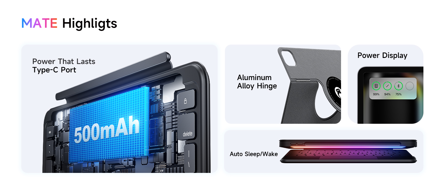 ipad air 11 inch case with keyboard