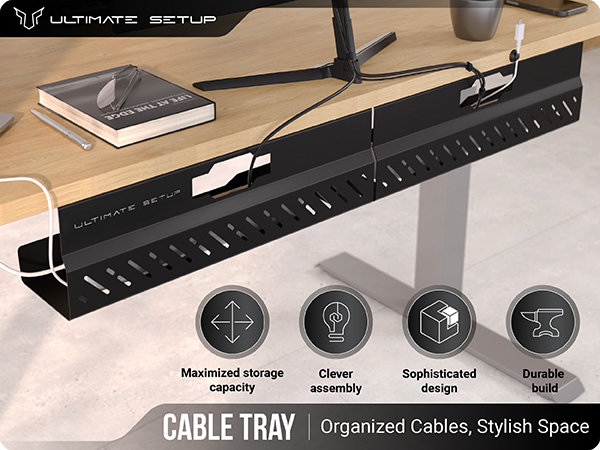 the ultimate tray - - a stylish desk