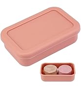 Large Soap Container, Soap Travel Case, Silicone Bar Soap Travel Case, Soap Case with Draining La...