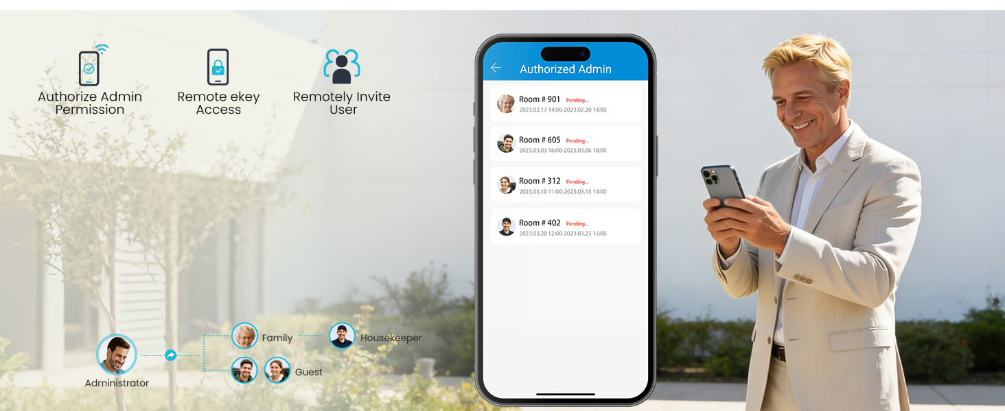 electronic deadbolt door lock