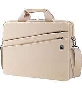 DOMISO 15.6 Inch Laptop Carrying Bag Business Briefcase Waterproof Messenger Shoulder Bag for 15