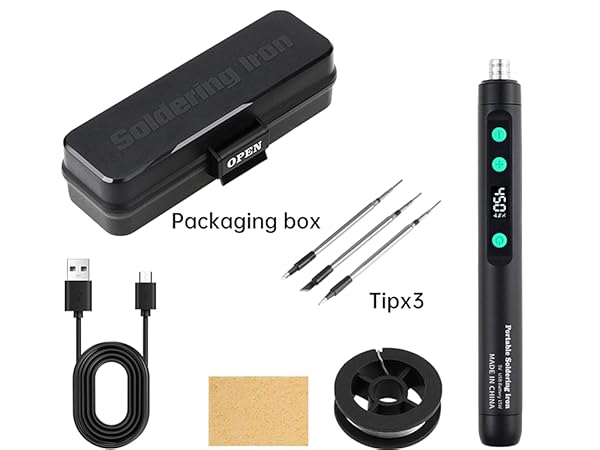 Cordless Soldering Iron Kit