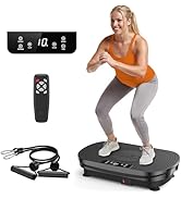 FEIERDUN Vibration Plate Exercise Machine, Vibration Plate for Lymphatic Drainage, Power Plate Vi...